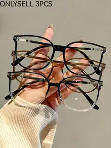 Unisex Square Reading Glasses, Square Frame Eyeglasses, Fashionable Design, +1.0 to +4.0 Diopter, Ideal for Books, Office, Phone, Computer, Comfortable & Durable