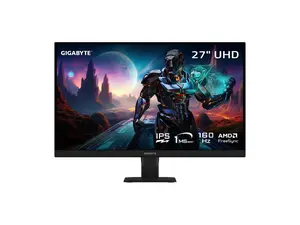 GIGABYTE - GS27U - 27" SS IPS Gaming Monitor - UHD 3840x2160 - 160Hz - 1ms MPRT - AMD FreeSync Premium - HDMI, DP - Black