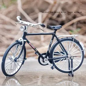 DIY Retro Bicycle Model Kit - Assemble-and-Glide Model Set. A Mountain Bike Collectible, Perfect for New Year's, Halloween, or Easter Gifts.