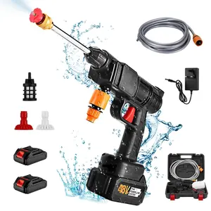 【FathersDayGift】KEPEAK  1500PSI Portable Cordless Pressure Washer – High Pressure Car Wash Spray Gun with Jet Spray Head, Rechargeable Electric Power Washer for Car & Home Cleaning, Perfect Christmas & New Year Gift ldea SummerVibes