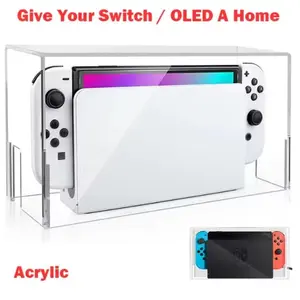 Transparent Acrylic Dust Cover for Nintendo Switch/switch Lite/switch Oled, Game Console Accessory, Protective Case