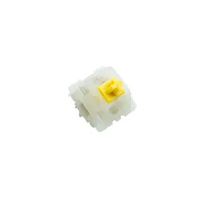 Gateron KS-3 Milky Yellow Pro 5-Pin Linear Switches Gateron KS-3 Milky Yellow Pro 5-Pin Linear Switches