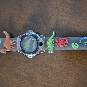 Cute Novelty Cartoon Dinosaur Pattern Digital Wristwatch, Fashionable Luminous Watch for Kids, Child Watch, Trendy All-match & Exquisite Watch for Birthday Gift