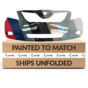 Toyota Camry BASE/LE/XLE/HYBRID Front Bumper Without Tow Hook Hole - TO1000329