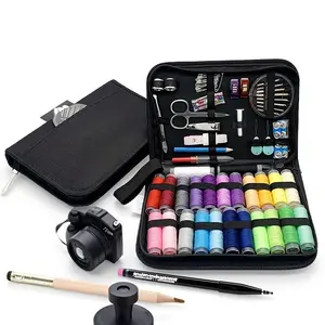 100pcs Multi-Sew Kit with Accessories, 24-Color Thread, Needles and Thread, Small Repair Sewing Kit, Basic Mini Portable Travel Sewing, Sewing Tool Kit, Sewing Supplies Kit