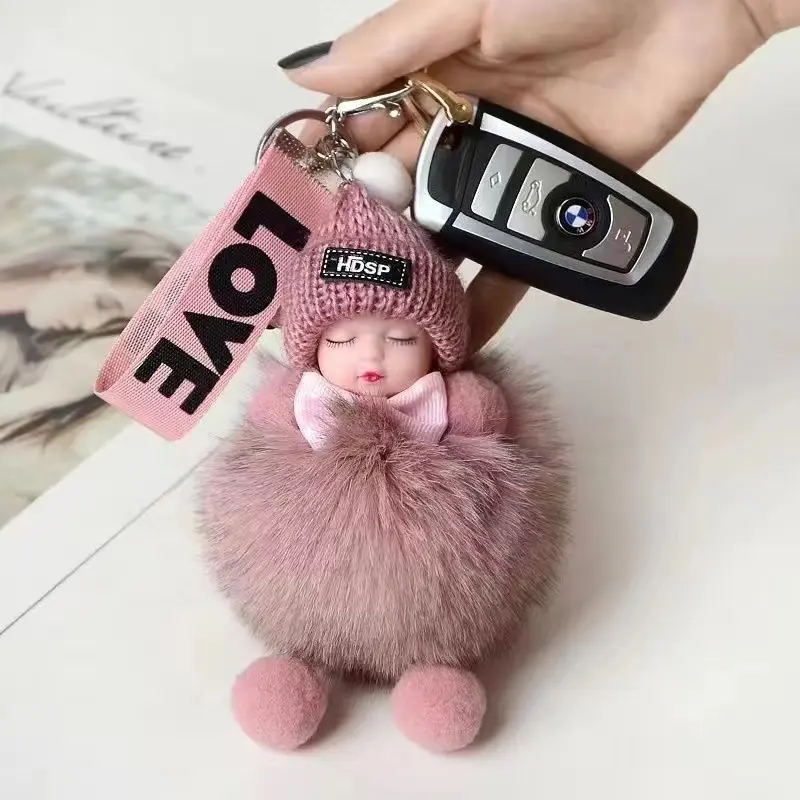 Cute bag charm keychain, soft and smooth, suitable as a Christmas and Valentine’s Day gift, also ideal for carrying during the back-to-school season.