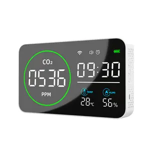 WIFI infrared carbon dioxide detector CO2 detector portable temperature and humidity air quality monitor