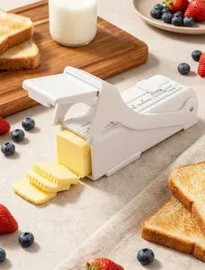 Stick Butter Cutter Slicer Butter Slicer Dispenser Toast Shredder with Stainless Steel Blade，Multifunctional Kitchen Tool for Cheese, Fruits and Vegetables
