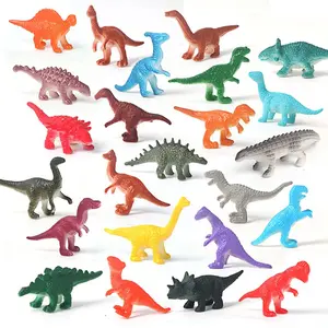 Jurassic World 24 Piece Mini Simulation Dinosaur Toy Set "is a safe and fun birthday gift for children aged 3 and above, with no odor. It is a  Children's Day gift filled with mini and joyful dinosaur worlds