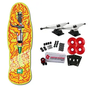 Everybody Skates Skateboard Complete Biggie Small Experimental 10.75" x 34.63"