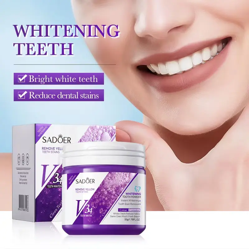 Whitening Teeth Powder Deep cleaning and whitening teeth powder  Brightening Essence Probiotic Cleanser Cleansing Oral