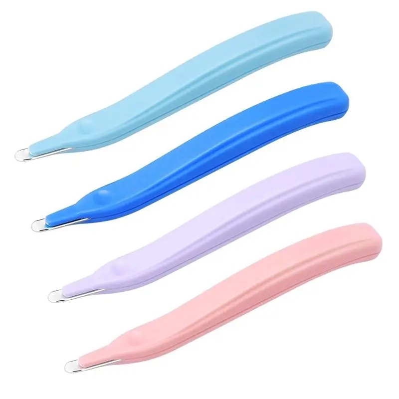 4 Pack Magnetic Staple Remover Tools, Professional Stapler Removers Staple Puller Remover for Classroom (4 Colors)