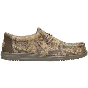 HEYDUDE Wally Realtree Adv Classic - Comfortable Slip on Shoes Camo