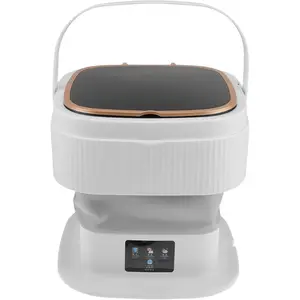 Mini washing machine, 11.5-liter portable wash-dry combo, compact washer for deep cleaning underwear, suitable for underwear, baby clothes, and socks