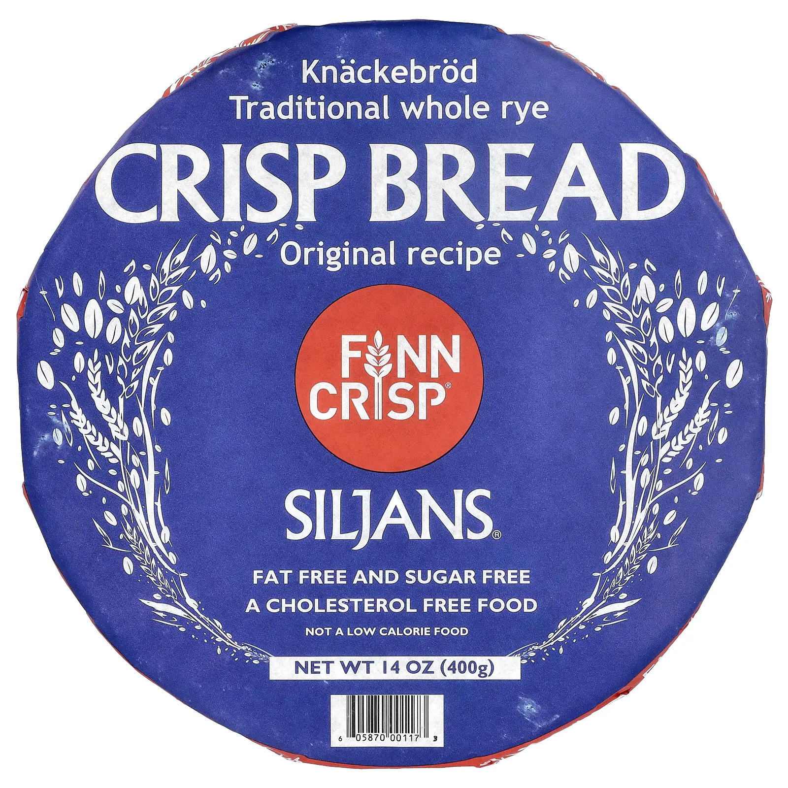 Finn Crisp Siljans®, Crisp Bread, Original Recipe, 14 oz (400 g)