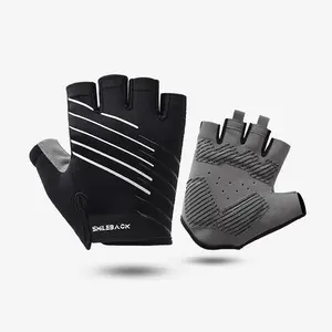 Half-Finger Sports Gloves with Breathable Fabric, Anti-Slip Reinforced Palm, Lightweight & Quick-Drying, Durable Wear-Resistant Construction, Ideal for Cycling, Gym Workouts, Hiking, Training and All Outdoor Sports Activities