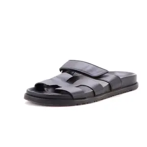 Pre-owned Hermes Women's Chypre Sandals Leather by Rebag