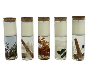 Cute Candl, One 9.7 Oz Single-Wick Aromatherapy Candle with 20 Hours, Handmade Scented Candle for Friends Birthday, Valentine, Mother's Day, Wedding Gifts(Peach Fragrance Decor Glass Healthcare Freshener Essential Cotton