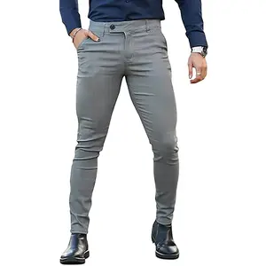 GINGTTO Men's Chino Slim Fit Stretch Dress Pants Plain Formal Pants for Men GINGTTO Men's Chino Slim Fit Stretch Dress Pants Plain Formal Pants for Men