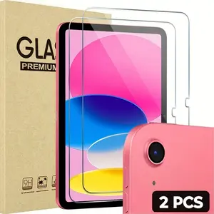 2-Pack Premium Tempered Glass Screen Protector for iPad 10th Gen 10.9-Inch (2022), 9h Hardness, Anti-Fingerprint, Anti-Glare, Scratch-Resistant