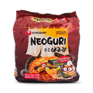 Nongshim NeoGuri Spicy Seafood Stir-Fry Noodles 4 Packs 4.83 oz