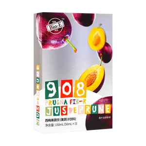 Bio-E Australian Plum Fruit Enzyme Drink with Probiotics - 50ml x 3 Bottles, Detox & Beauty, Perfect for Sedentary Lifestyles, "Guan Xiaotong" Recommended