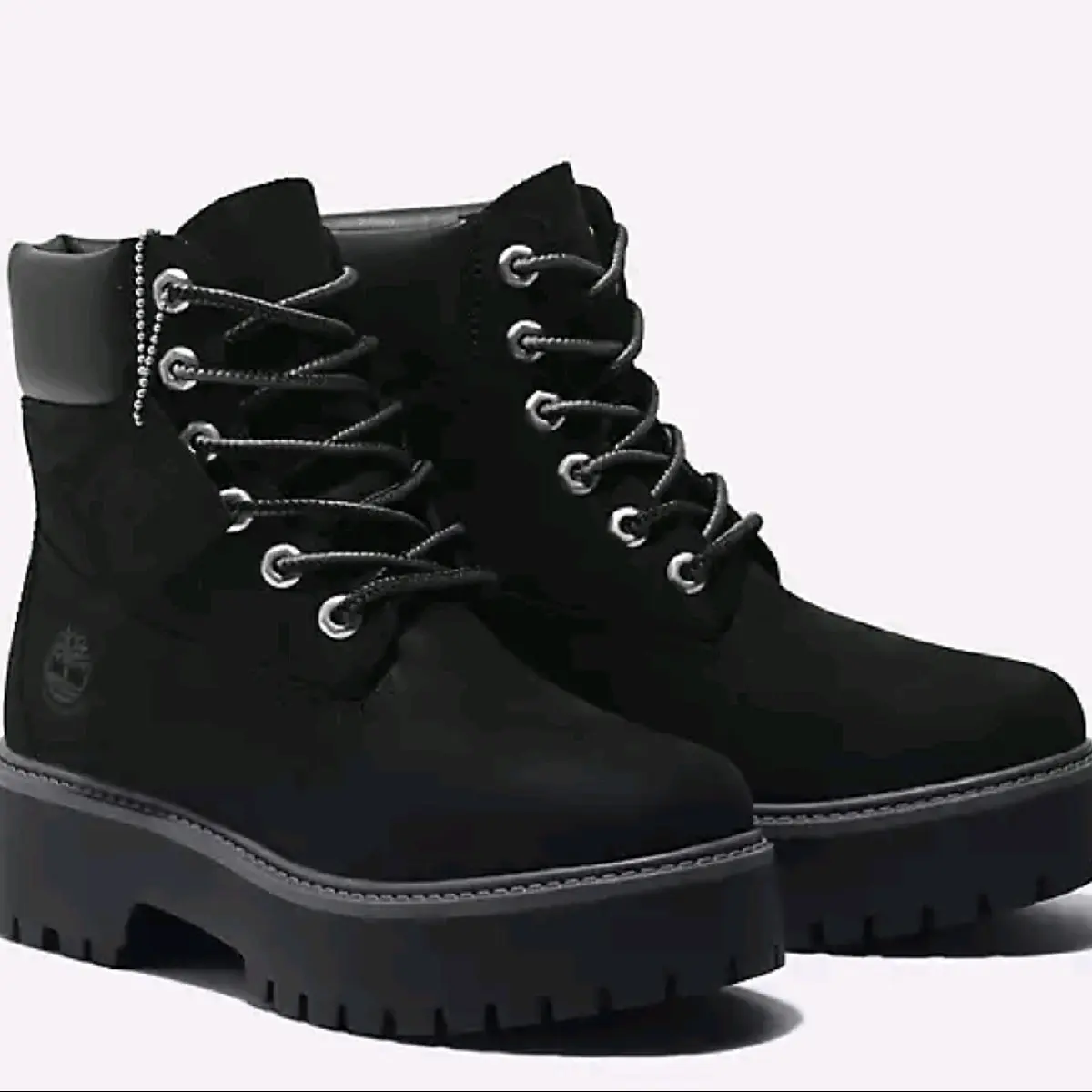 Timberland Stone Street Premium 6-Inch Waterproof Platform Boot W Size 7.5
