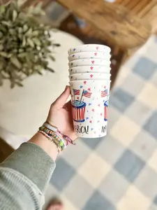 HBD America - A Set of 6 Reusable Plastic Cups