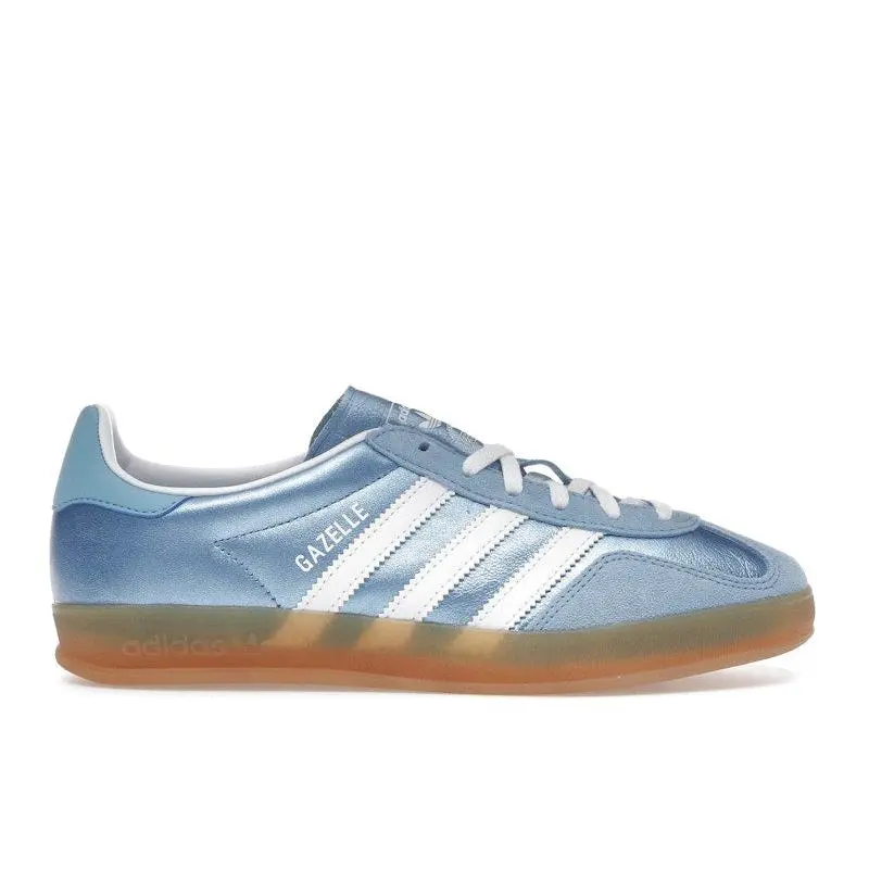 adidas Gazelle Indoor Blue Cloud White Gum (Women's) (women) by StockX adidas Gazelle Indoor Blue Cloud White Gum (Women's) (women) by StockX