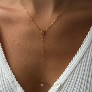 EVRY JEWELS Gold or Silver Plated Women's Stellar Lariat Necklace