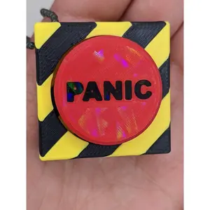 Panic Button Clicker Fidget
