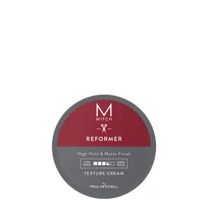 Paul Mitchell Reformer Texture Cream Gel Haircare - High Hold Matte Finish for Men - 0.8lb Net Weight