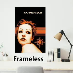 Band G-Godsmack Poster Modern art 2D poster, suitable for bedroom living room decor. Vibrant colors, clear images ideal for home office decor, Creative Modern Decoration, Artistic