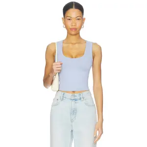Free People x Intimately Clean Lines Muscle Cami In Dawn Breeze