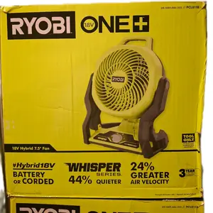 Ryobi 18v ONE PLUS Whisperer Series 7.5 Tool Only Corded or  Battery
