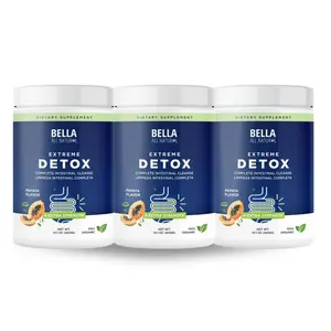 3 Pack Bella All Natural Colon Cleanse Papaya Flavor