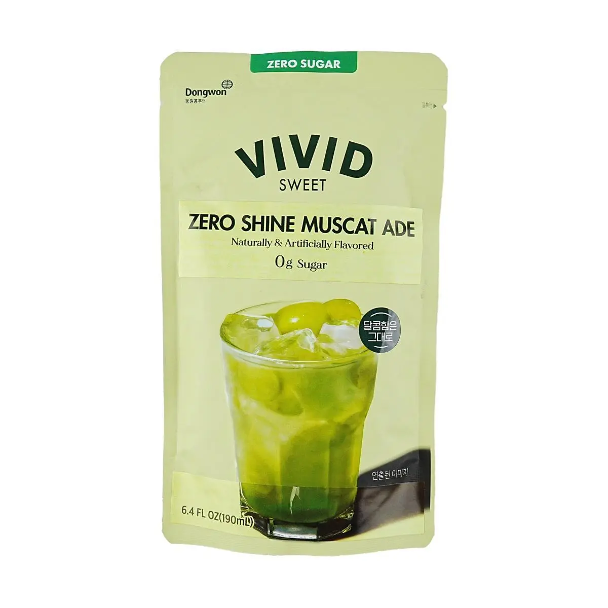 VIVID Dongwon Sunshine Rose Grape Juice Drink - Sugar-Free, 190ml Korean Beverage, Perfect for Iced Coffee & DIY Drinks, Trending on Xiaohongshu