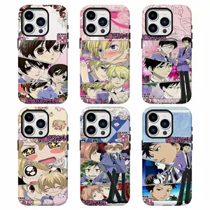 Ouran High School Host Club Collection Phone Cover For IPhone 17/16/15/14/13/12/11Pro Max/Plus/AIR/X/XS/XR/XSMAX/7/8/7PLUS/8PLUS Shockproof And Drop-Proof Double-layer thickened Gifts for Ouran High School Host Club