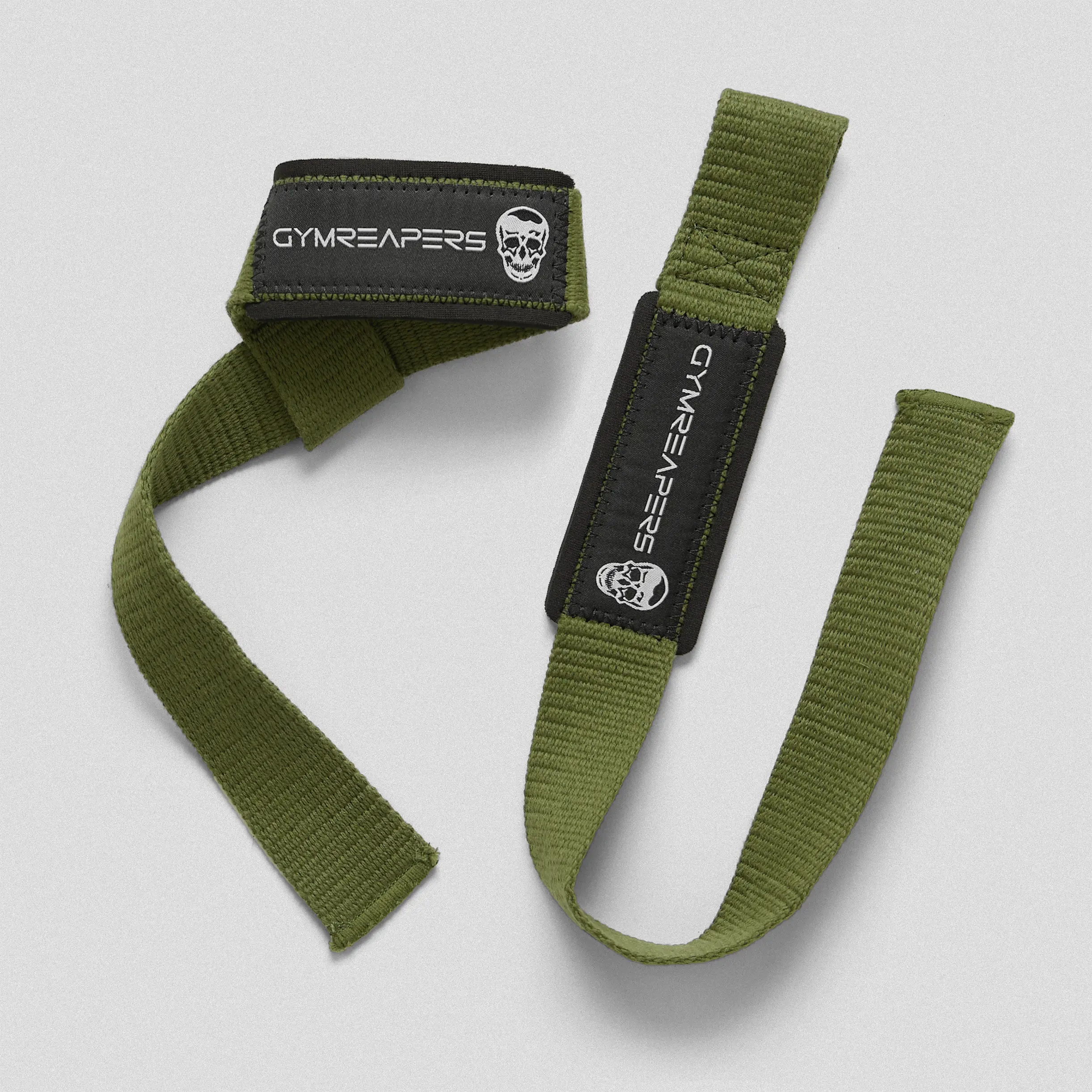 Lifting Straps | Premium Padded Weightlifting Straps - Green Lifting Straps | Premium Padded Weightlifting Straps - Green
