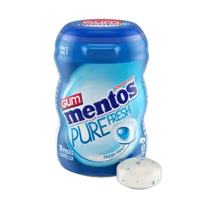 5x Mentos Pure Fresh Gum Fresh Mint Sugar Free Chewing 10ct