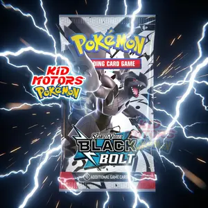 Pokémon Black Bolt Booster Pack - 10 Additional Game Cards from Scarlet & Violet Series