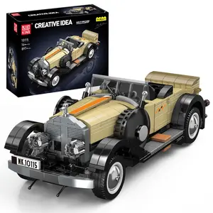 Mould King 10115 1:16 Scale Classic Retro Vintage Car Building Block Toy Display Decoration 897 Pcs Craft summerwins