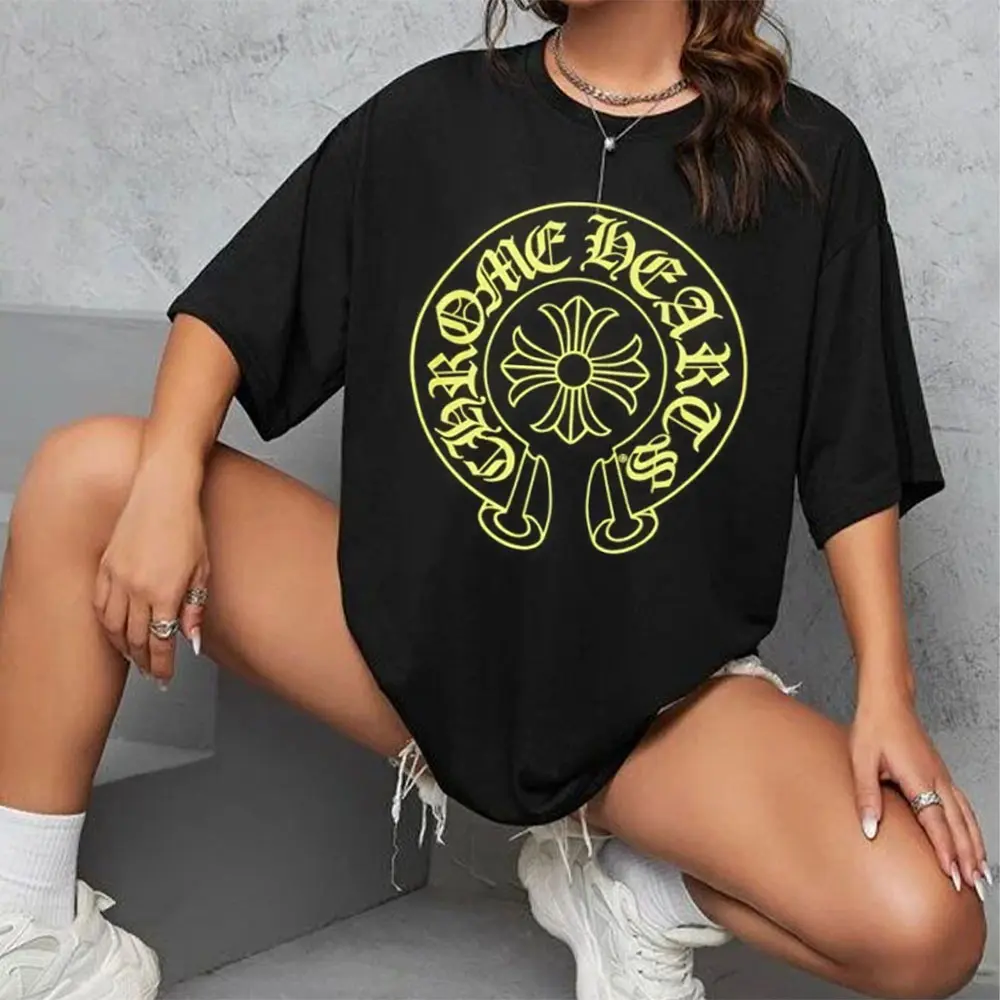 Chrome Hearts Horseshoe Logo T-Shirt