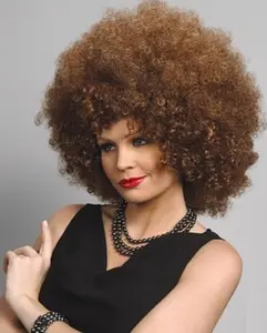 212 MAIN Women's Synthetic Hair Wig - Foxy Mixed Brown, Costume-Use Synthetic Wigs