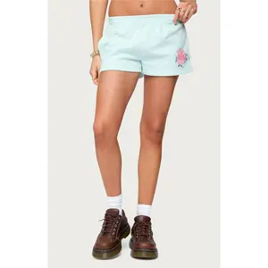 Edikted Women's Beach Bloom Sweat Shorts