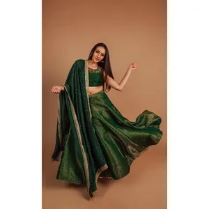 Giada Green Lehenga Choli Set