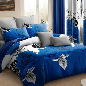 Thick Cotton Touch Bed Cover, 7 Piece in a Bag, Upgraded Luxury Bedspread Set, Bamboo Microfiber, Home, Valentine's Gifts twin size