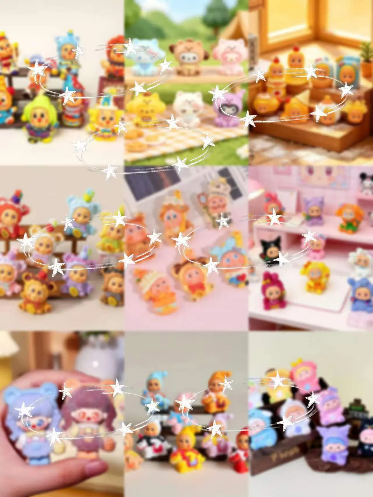 Ltty--T8--Mix Styles Cartoon Pen Topper
