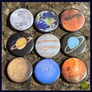 Solar System -Buttons- 9 Pack