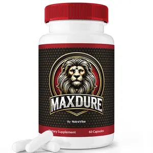 Maxdure Capsules - Advanced Formula 1000mg Capsules with Natural Ingredients for Health & Wellness 60 Count Supplement